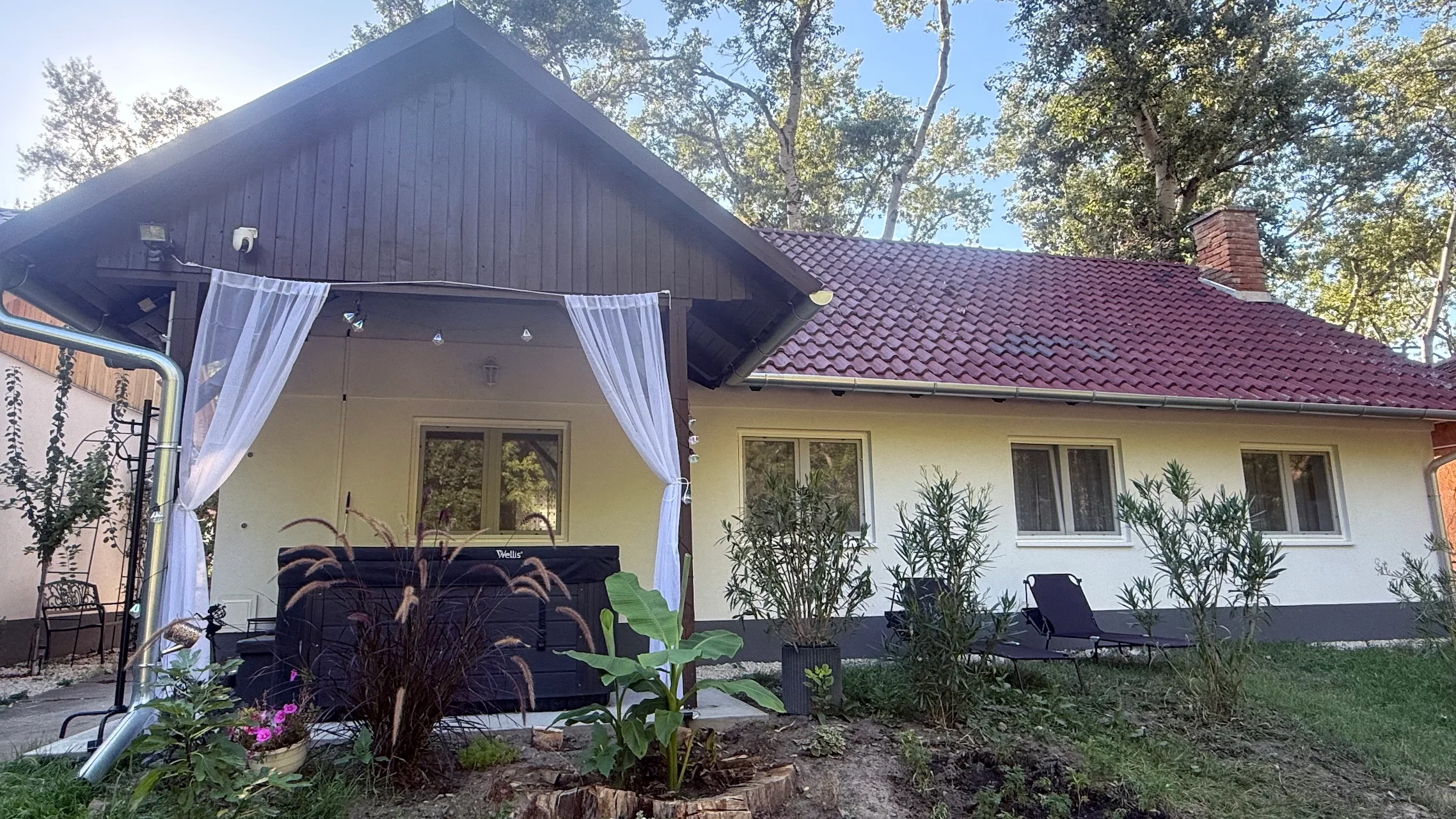 Tiszavirág Apartman Mártély külső nézet