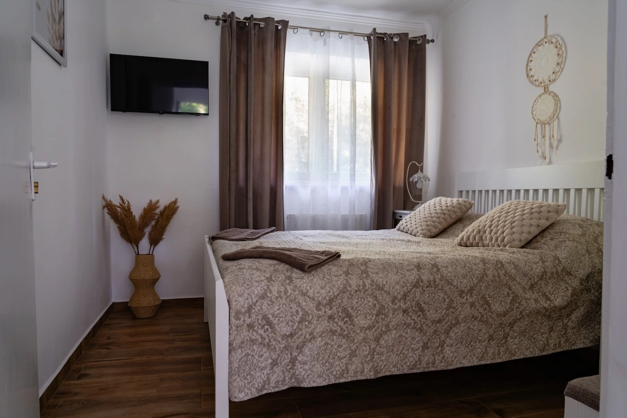 Stúdió apartman konyhája Mártély